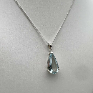 Pendentif en aigue-marine